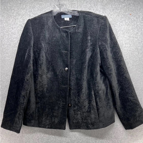 Koret Jackets & Blazers - Koret Textured Black Women's Blazer